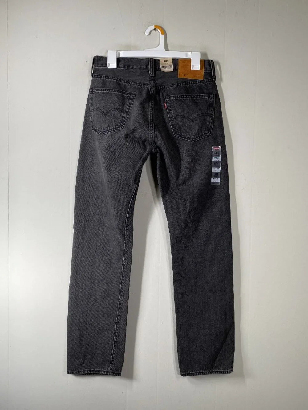 Levi's Premium 501 Denim Jeans Men's 30 x 32 Mid Rise Gray Casual NWT